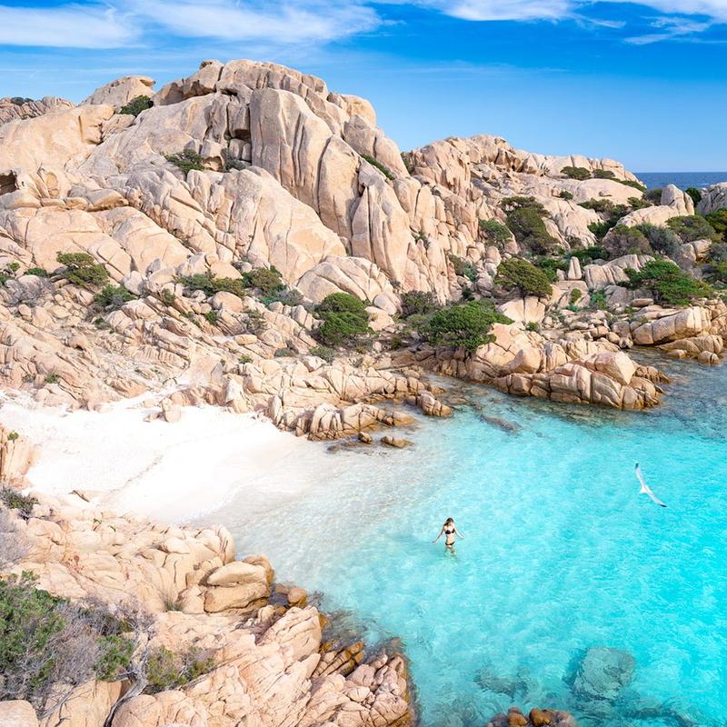 Trasy lotnicze na Sardynię