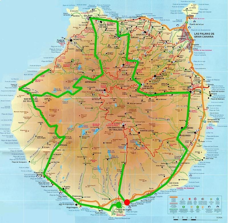 Czas lotu na Gran Canarię