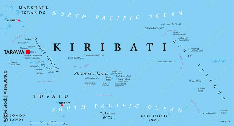 Infrastruktura turystyczna Kiribati