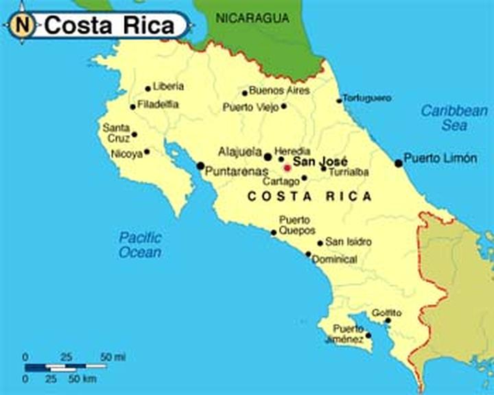 Atrakcje przyrodnicze kostaryki i szlaki