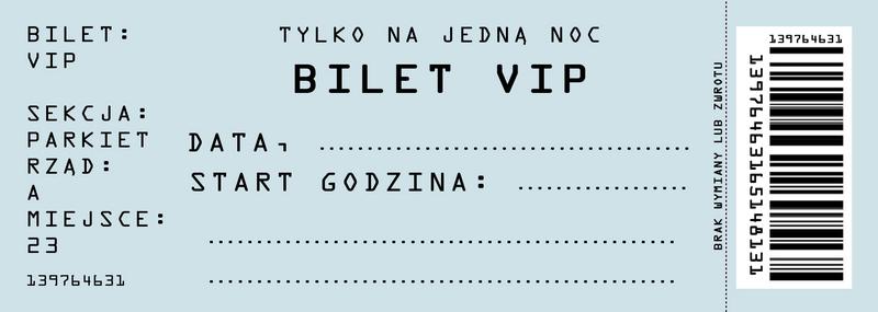 Bilet domowy