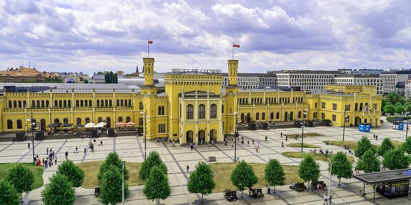 Parking przy PKP Wrocław