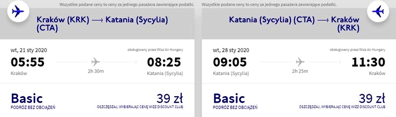 Czas lotu na Sycylię z Krakowa — ile trwa i praktyczne porady