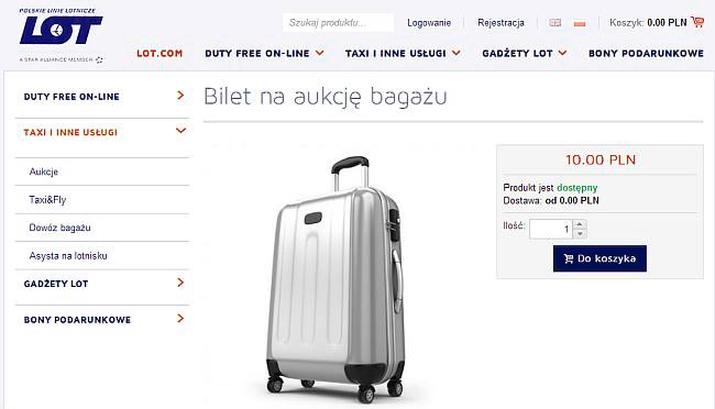 Bagaż w LOT