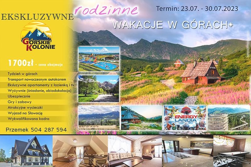 Co spakować dziecku na kolonie w góry? Praktyczna lista