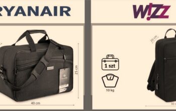 Ile waży bagaż podręczny w Ryanairze? Limity, wymiary i opłaty