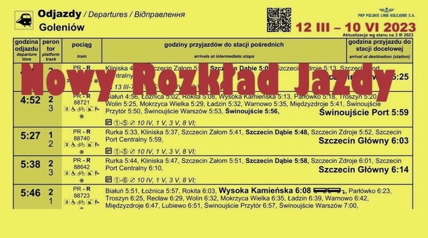 Do kiedy obowiązuje nowy rozkład jazdy PKP? Termin kolejnej zmiany